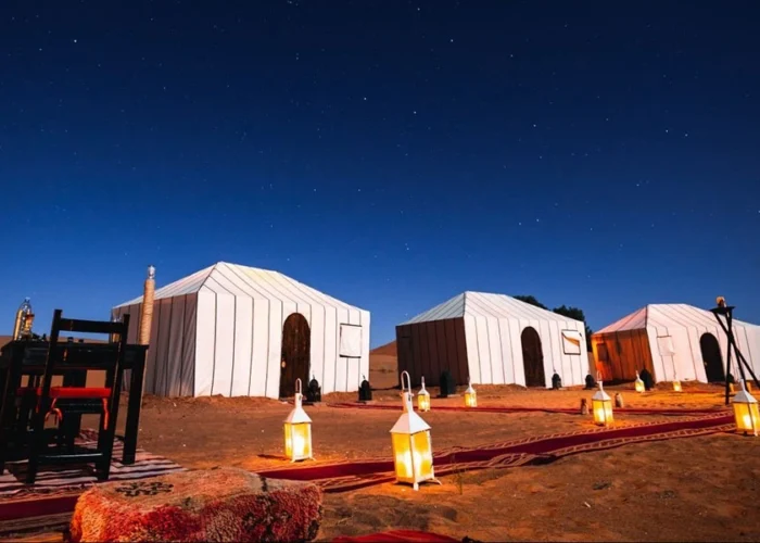 how cold is the Sahara desert at night