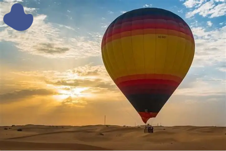 Hot air balloon Marrakech desert views