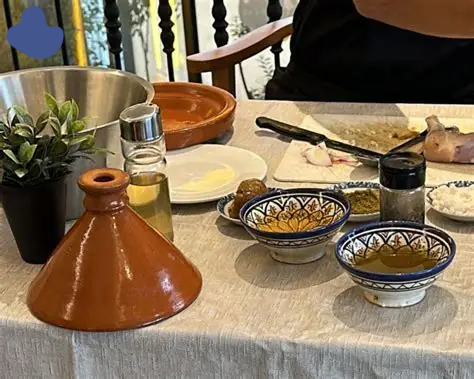 Moroccan cooking classes Marrakech in a traditional kitchen