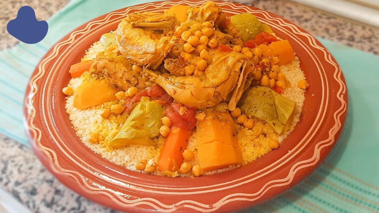 Traditional Moroccan couscous in Morocco food guide