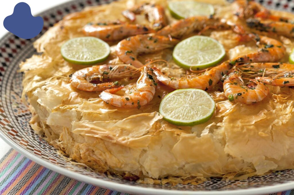 Moroccan pastilla dessert in Morocco food guide