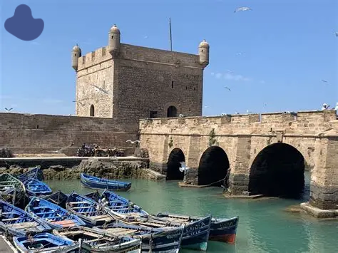 Solo travel in Morocco relaxing on Essaouira beach